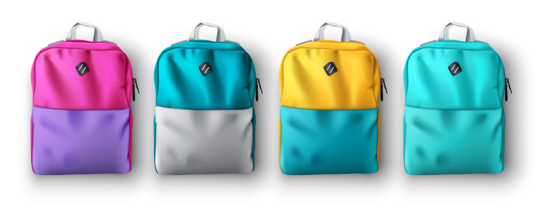 mochilas de colores